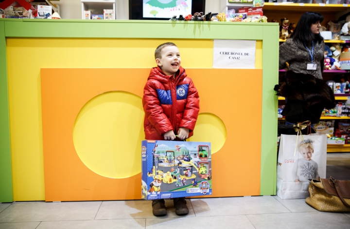 Magazinul de jucării LULU i-a îndeplinit visul micuţului din Doneţk