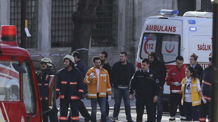 Imagini din Istanbul la câteva minute după producerea DEFLAGRAŢIEI (VIDEO)