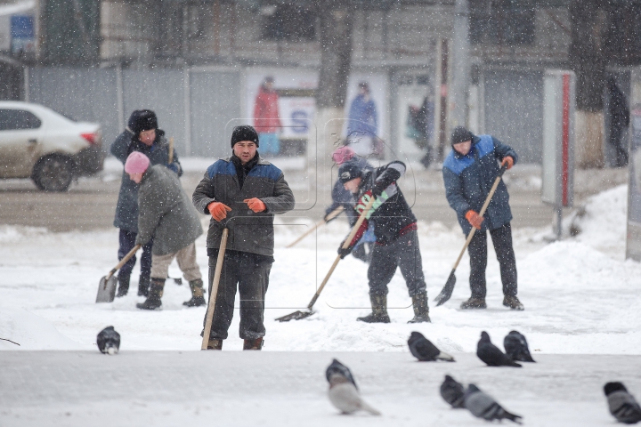 Chişinăul sub zăpadă. Imagini frumoase surprinse de fotograful Publika (FOTOREPORT)   