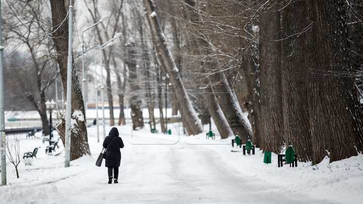 Frumusețea iernii. Imagini inedite cu prima zăpadă din acest an (FOTOREPORT)