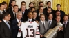 Chicago Blackhawks, în vizită la Casa Albă! Barack Obama a felicitat-o pe deţinătoarea Cupei Stanley