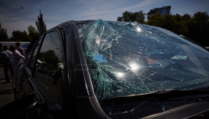 A provocat un accident rutier şi a fugit de la locul faptei