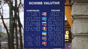 CURS VALUTAR 17 februarie 2016. Leul se apreciază în raport cu moneda unică europeană