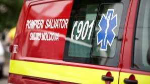 Accident rutier la Bălți! Unul dintre șoferi a fost preluat de SMURD (VIDEO)