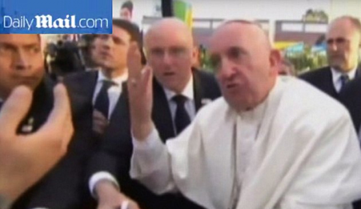 IMAGINI RARE cu suveranul pontif. Mexicanii L-AU SCOS DIN SĂRITE pe Papa Francisc (FOTO/VIDEO)