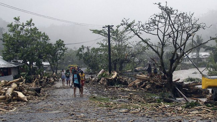 Ciclonul care a lovit insulele Fiji: Bilanțul morților este în creștere (FOTO)