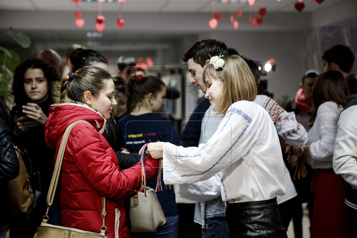 Au spus "DA" pentru o zi. Eveniment INEDIT de Dragobete la Universitatea de Stat (FOTOREPORT)