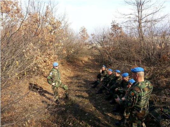 În acţiune! Pacificatorii moldoveni detaşaţi în operaţiunea de menţinere a păcii KFOR din Kosovo (FOTO) 