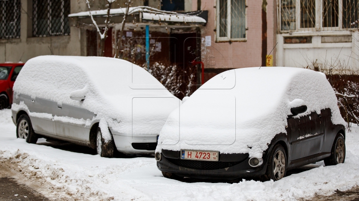 Surpriză de infarct! Cum și-au găsit automobilele dimineața (FOTO)