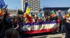 Marșul Unirii la Chișinău: Cântece patriotice, urale, aplauze, gafe, alerte cu bombă și altercații