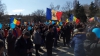 Mesaje ANTI-UNIONISTE, lipite pe panourile din Capitală (FOTO)