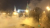 SCENE APOCALIPTICE la Kremlin după ce o țeavă de apă caldă s-a spart (VIDEO)