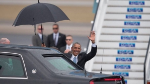 Preşedintele SUA a ajuns la Havana. Urmează să aibă o întrevedere cu omologul său, Raul Castro