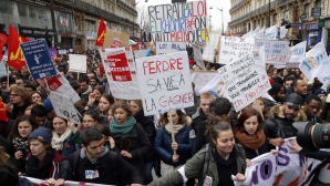 Franța, PARALIZATĂ! Sute de mii de sindicaliști, nemulțumiți de noua lege a muncii