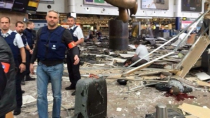 Imagini cu puternic impact emoțional. MOMENTUL exploziei de la Aeroportul din Bruxelles