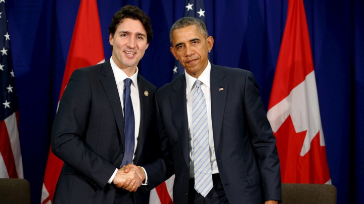 O nouă pagină în relaţiile dintre SUA şi Canada. Barack Obama s-a întâlnit cu Justin Trudeau la Casa Albă