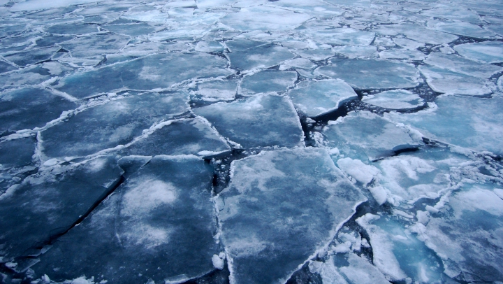 Înregistrarea VIDEO care dă fiori planetei! Ce s-a întâmplat cu gheața din Oceanul Arctic  