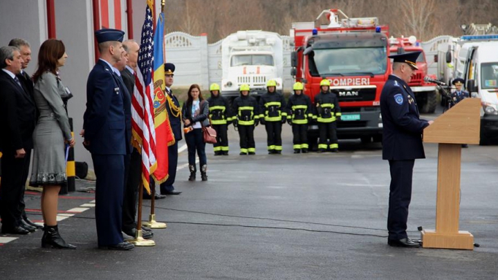 Centru de pompieri în stil american şi autospeciale de ultimă generaţie la Soroca (FOTO/VIDEO)