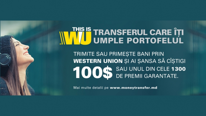 (P) Victoriabank și Western Union îţi umple portofelul