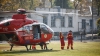 O nouă intervenție aero-medicală SMURD! O femeie a fost transportată la Iaşi