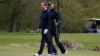 Cameron și Obama și-au încercat forțele pe câmpul de golf. Iată cine s-a câștigat duelul (VIDEO)