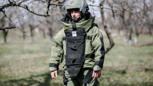 "Peste tot erau poliţişti!" DETALII despre obuzul descoperit pe un şantier din Bălţi 