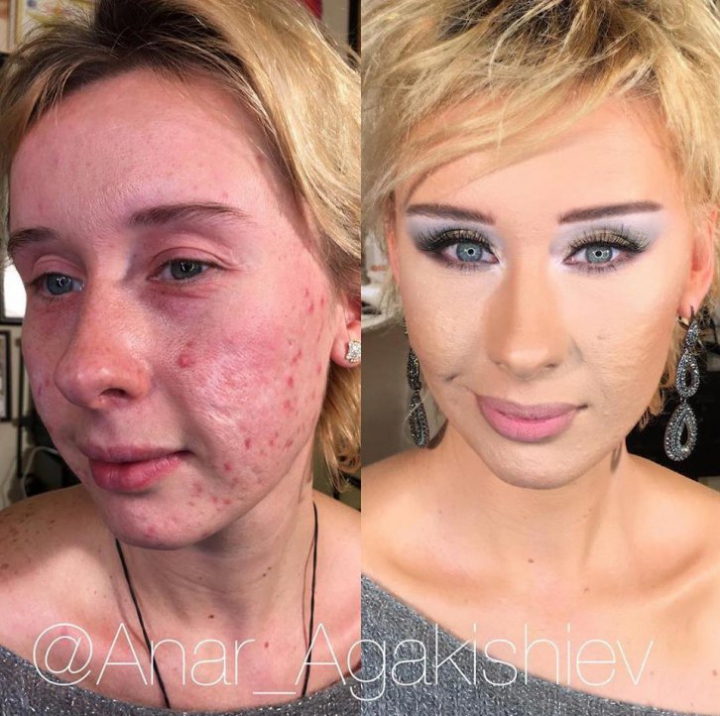 E INCREDIBIL! Transformările magice ale unor femei ajunse pe mâna unui make-up artist (FOTO)