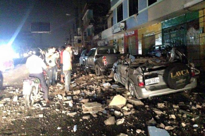 IMAGINI DRAMATICE. Ecuadorul, după CUTREMURUL DEVASTATOR care a ucis peste 200 de oameni (FOTOREPORT)