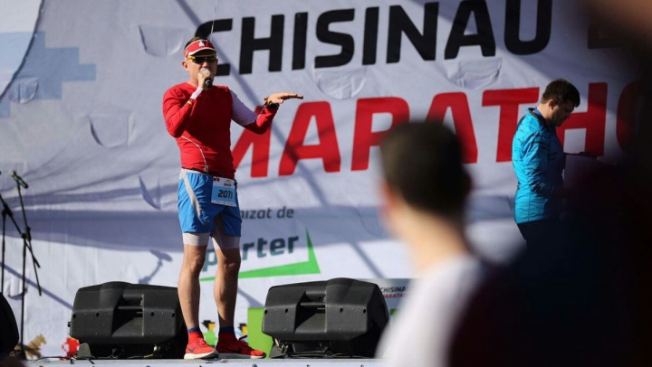 Vitalie Gheorghiţă este învingătorul Maratonului Internaţional de la Chişinău (VIDEO)