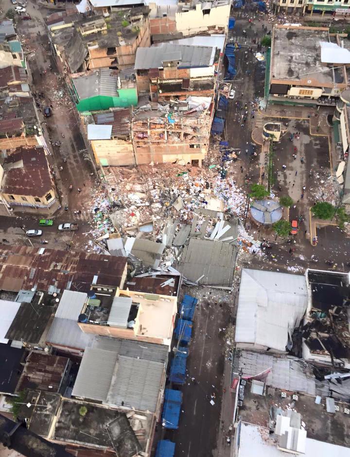 IMAGINI DRAMATICE. Ecuadorul, după CUTREMURUL DEVASTATOR care a ucis peste 200 de oameni (FOTOREPORT)