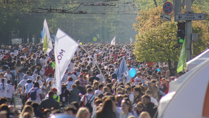 Vitalie Gheorghiţă este învingătorul Maratonului Internaţional de la Chişinău (VIDEO)