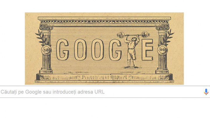 Jocurile Olimpice din 1896, sărbătorite de Google Doodle