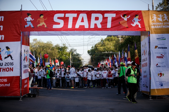 Cum a fost Maratonul Internaţional de la Chişinău. GALERIE FOTO IMPRESIONANTĂ