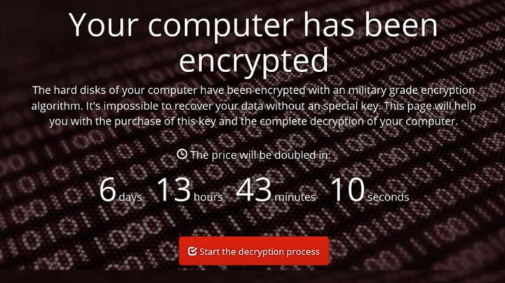 Petya, VIRUSUL care îți blochează datele și apoi îți cere răscumpărare. Cum funcţionează