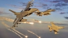 Coaliția internațională a efectuat zeci de raiduri aeriene în Siria şi Irak în ultimele ore