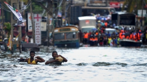 Inundaţii devastatoare în Sri Lanka. Peste 80 de oameni, ucişi de viituri