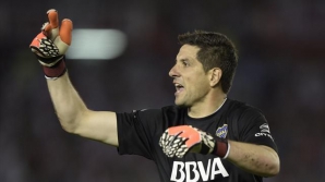 Accidentare oribilă în Copa Libertadores! Ce a pățit portarul echipei Boca Juniors (VIDEO)