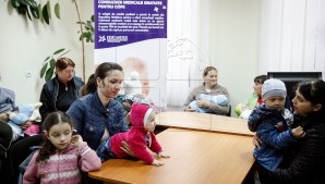 "Renaşte Moldova" mobilizează părinţii! O mamă a aflat că micuţul ei are probleme cardiace
