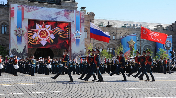 NO COMMENT: Parada de 9 mai de la Moscova, văzută dintr-un alt unghi (VIDEO IMPRESIONANT)