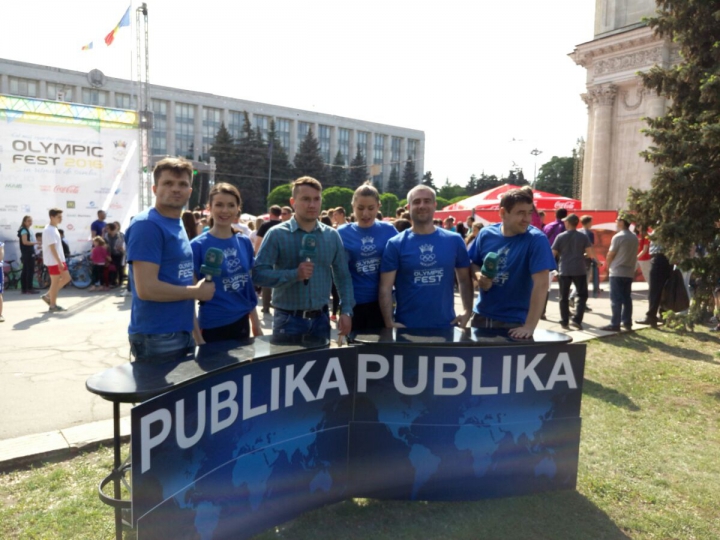 Eveniment sportiv în centrul Capitalei! În Piaţa Marii Adunări Naţionale s-a desfăşurat "Olympic Fest" (FOTO)