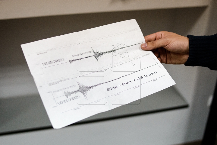 Moldova, zguduită de cutremure odată la două zile. Cum arată Institutul de Geologie şi Seismologie (FOTOREPORT)