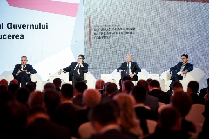 Cel mai important eveniment economic al anului. Cum s-a văzut Forumul ”Moldova în noul context regional” (FOTOREPORT)