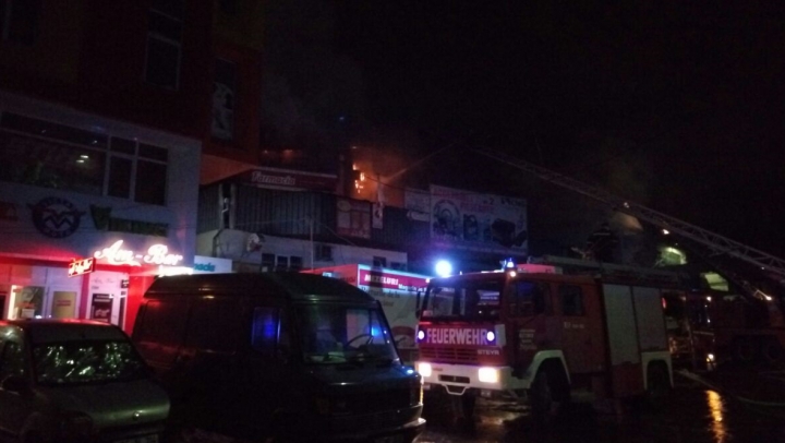 INCENDIU DEVASTATOR în Capitală. Un magazin de construcții din Piaţa Centrală A LUAT FOC (FOTO/VIDEO)