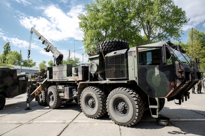 DRAGON PIONEER 2016. Cum arată tehnica adusă de militarii americani în Moldova (FOTOREPORT)