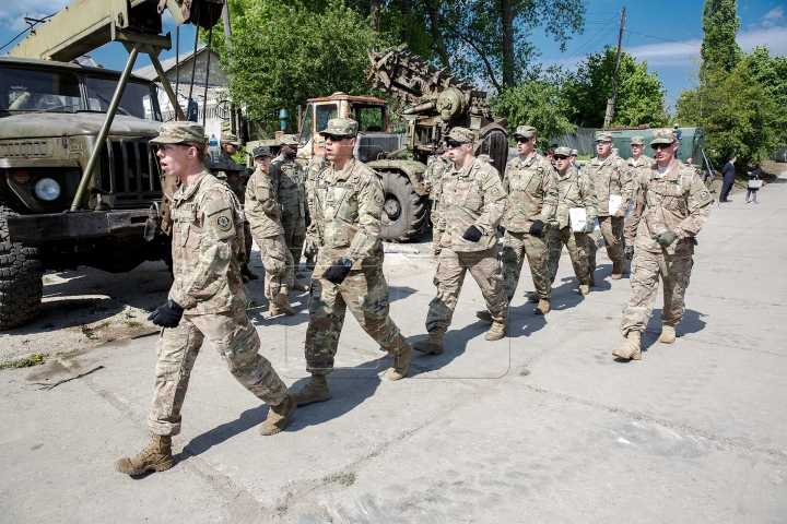 DRAGON PIONEER 2016. Cum arată tehnica adusă de militarii americani în Moldova (FOTOREPORT)