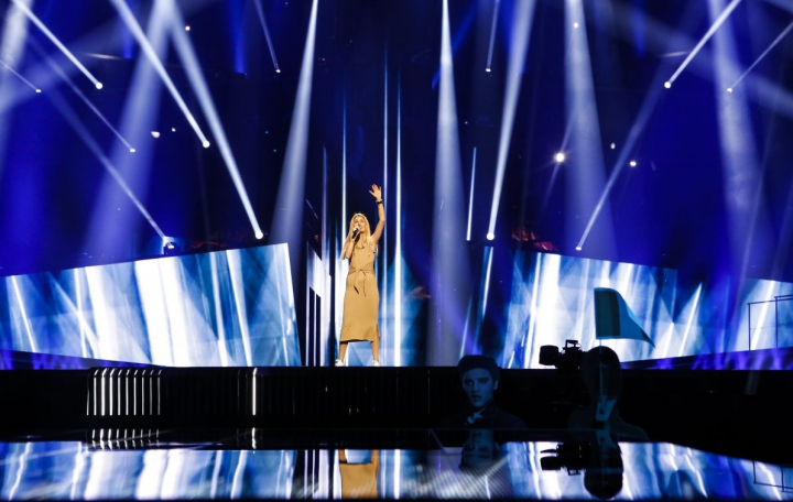 Lidia Isac, pe scena de la Eurovision! Cum a fost la prima repetiţie din cadrul concursului (VIDEO)