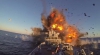 Teste militare. Armata norvegiană și-a aruncat în aer propria navă (VIDEO)