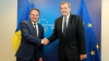 Andrian Candu s-a întâlnit cu secretarul general al Serviciului European de Acțiune externă, Alain Le Roy