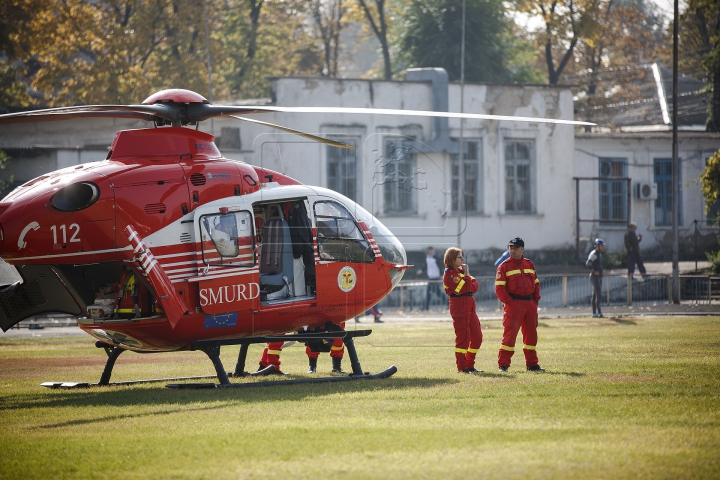 IMAGINI DE ARHIVĂ PUBLIKA.MD: Cum arăta elicopterul SMURD prăbuşit la Cantemir (FOTO)