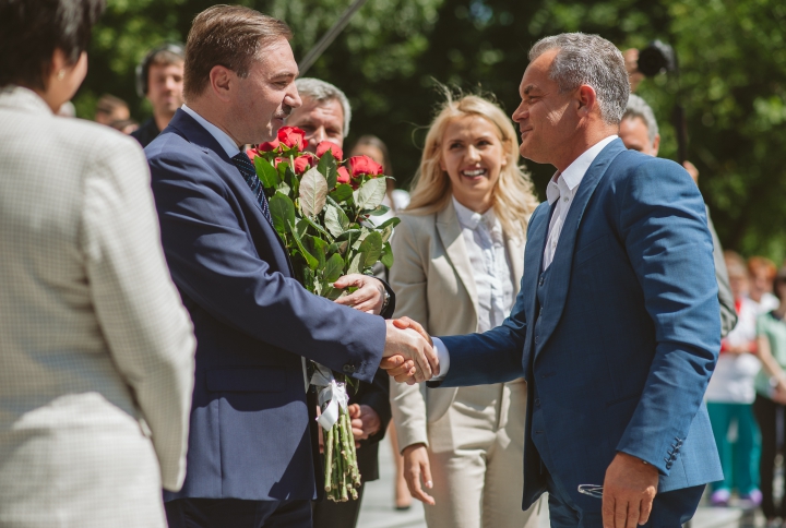 Condiții europene la Institutul Mamei și Copilului. A fost inaugurată intrarea principală a instituției (FOTOREPORT)